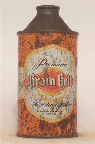 Grain Belt cone top #10