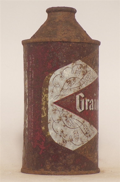 Grain Belt cone top #12