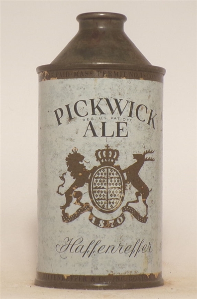 Pickwick Ale cone top