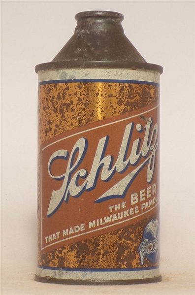 Schlitz cone top #6