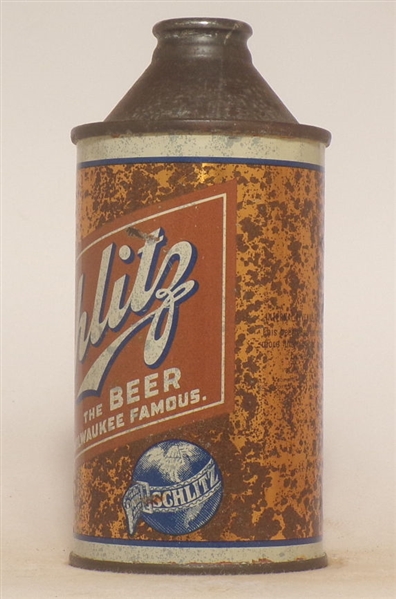 Schlitz cone top #6