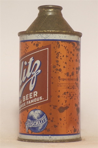 Schlitz cone top #7