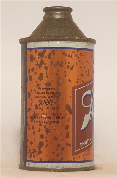 Schlitz cone top #7