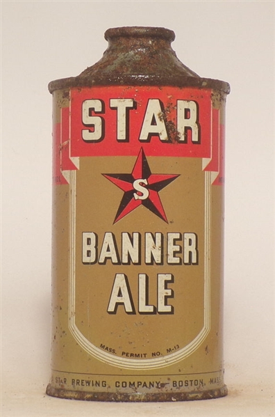 Star Banner Ale Low Profile cone top