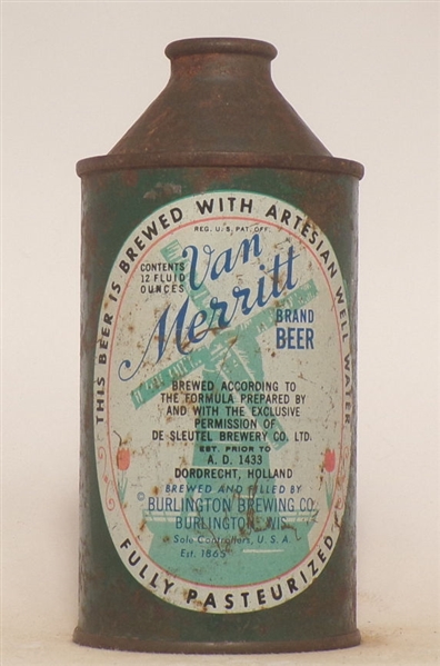 Van Merritt cone top