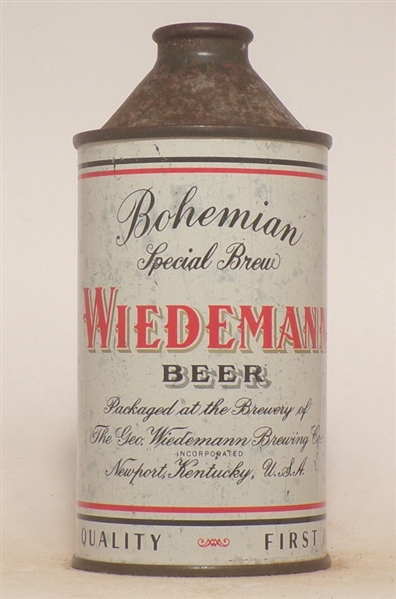 Wiedemann cone top