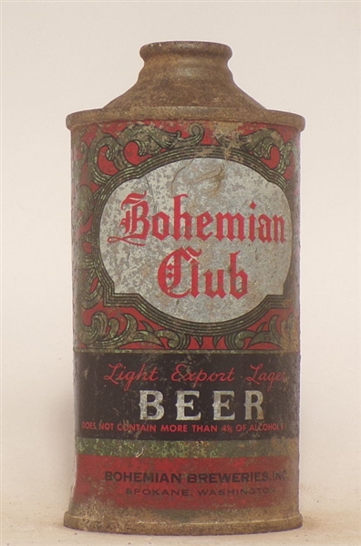 Bohemian Club low profile cone top #1