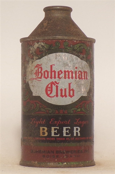 Bohemian Club cone top #3