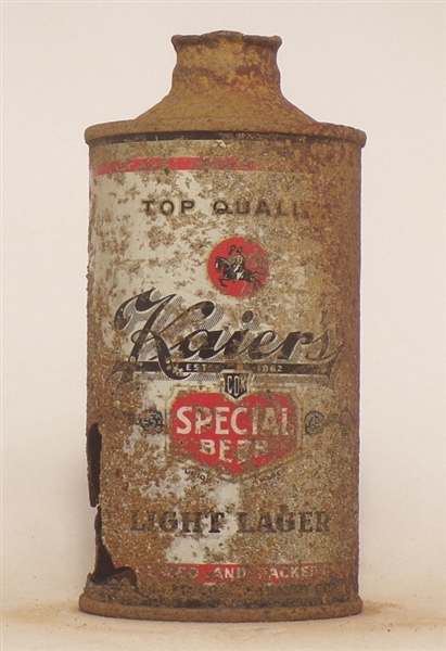 Kaier's J Spout Cone Top