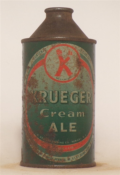 Krueger Cream Ale Cone Top