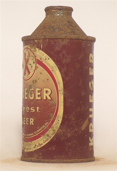 Krueger Beer Cone Top #1