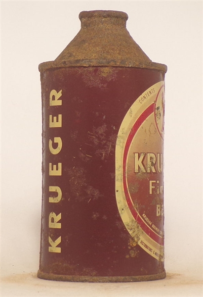 Krueger Beer Cone Top #1