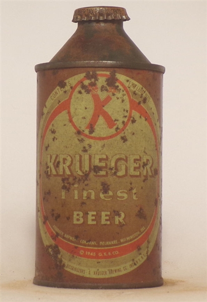 Krueger Beer Cone Top #2