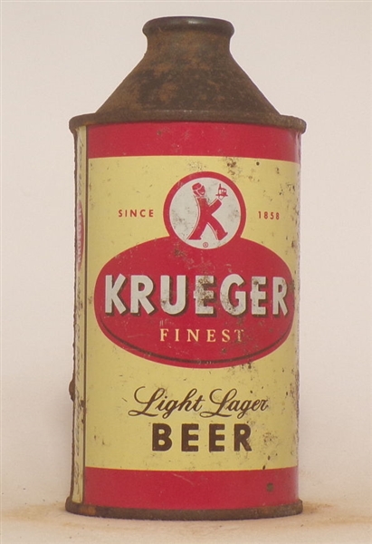 Krueger Beer Cone Top #3