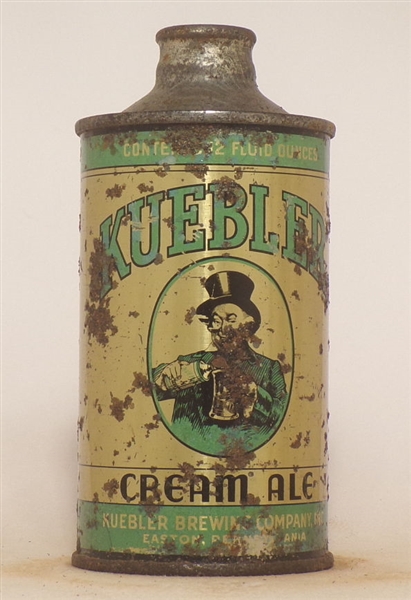 Kuebler Cream Ale J Spout Cone Top #3