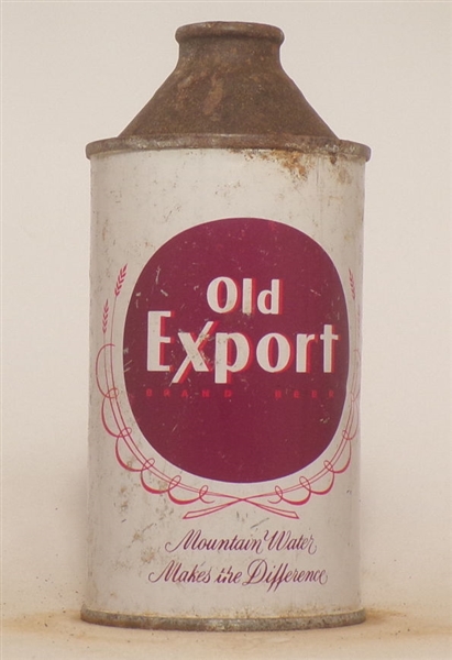 Old Export Cone Top #2