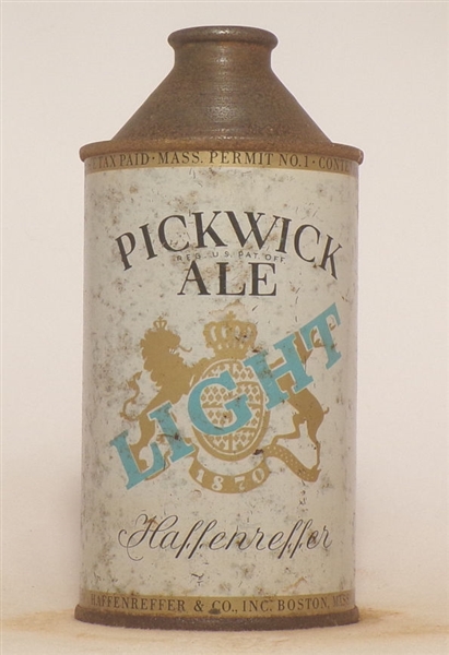 Pickwick Ale Cone Top