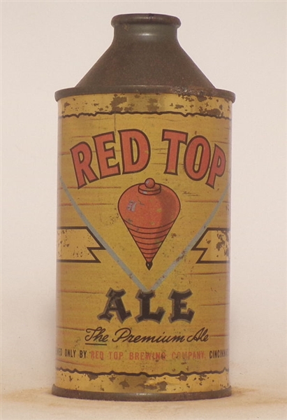 Red Top Ale Cone Top