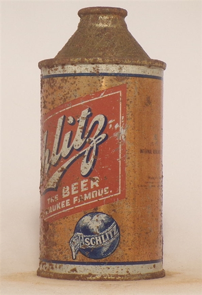 Schlitz Cone Top #3