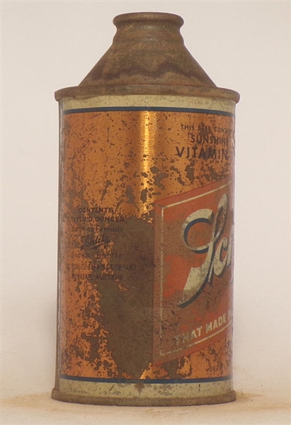 Schlitz Cone Top #6