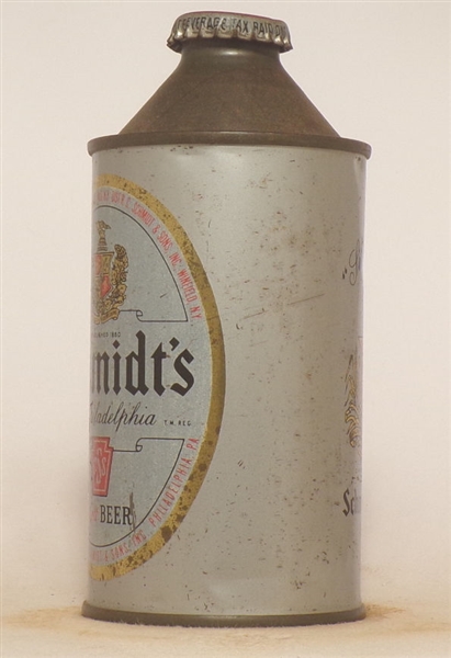 Schmidt's Beer Cone Top #3