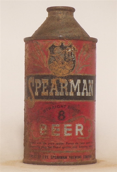 Spearman Beer Cone Top