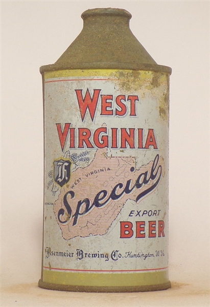 West Virginia Cone Top