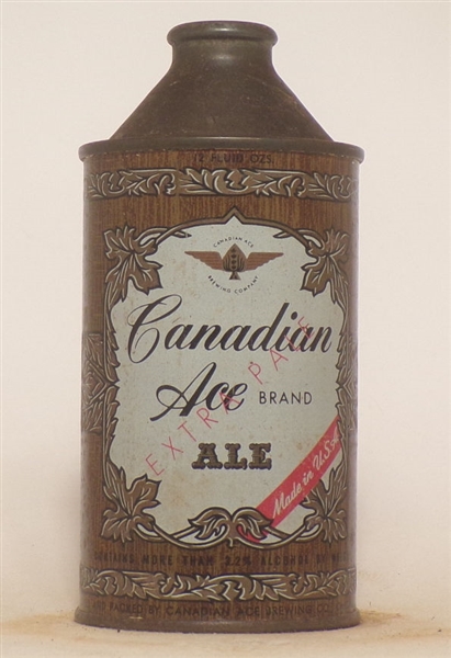 Canadian Ace Ale Cone Top #2