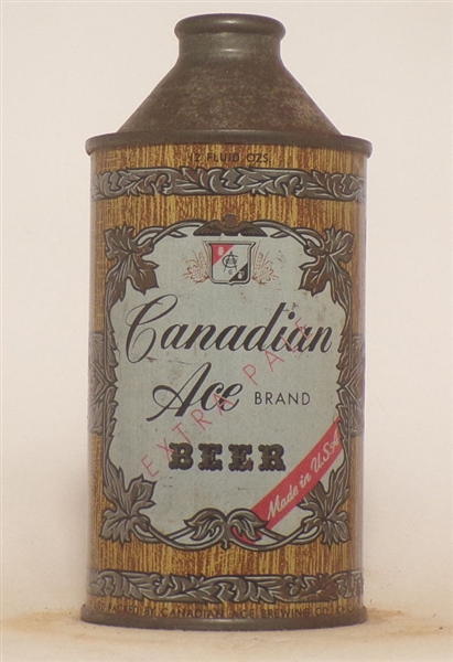 Canadian Ace Beer Cone Top #2