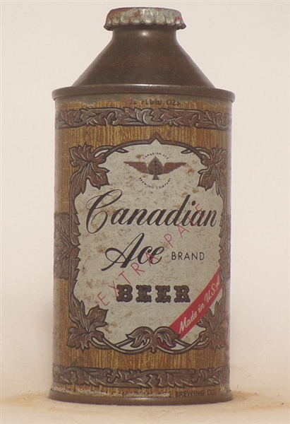 Canadian Ace Beer Cone Top #3