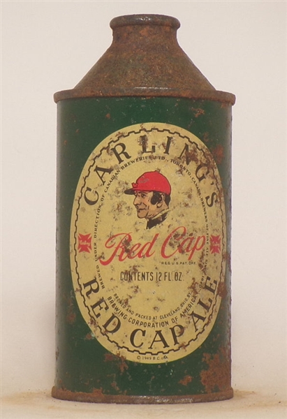 Carling's Red Cap Cone Top #2