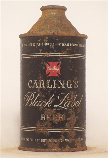 Carling's Black Label Cone Top #4