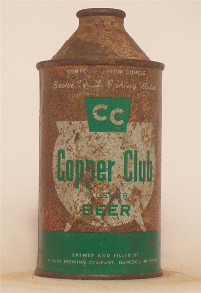 Copper Club Cone Top