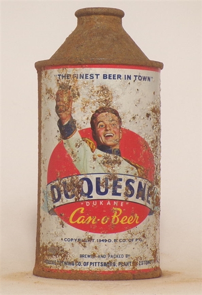 Duquesne Can-o-Beer Cone Top #5