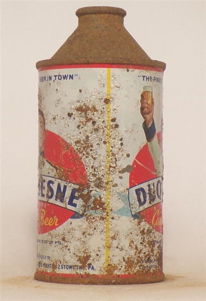 Duquesne Can-o-Beer Cone Top #5