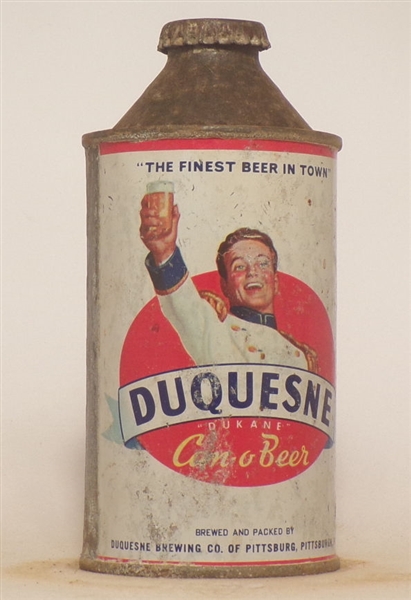 Duquesne Can-o-Beer Cone Top #6