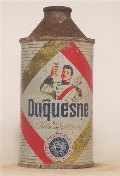 Duquesne Can-o-Beer Cone Top #8