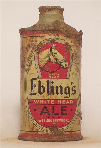 Ebling's Ale J Spout Cone Top