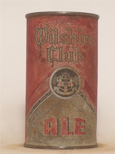 Wilshire Club Ale Opening Instructional Flat Top