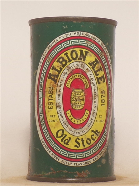 Albion Ale Flat Top