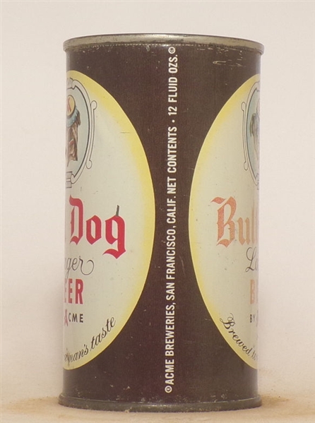 Bull Dog Beer Flat Top #1