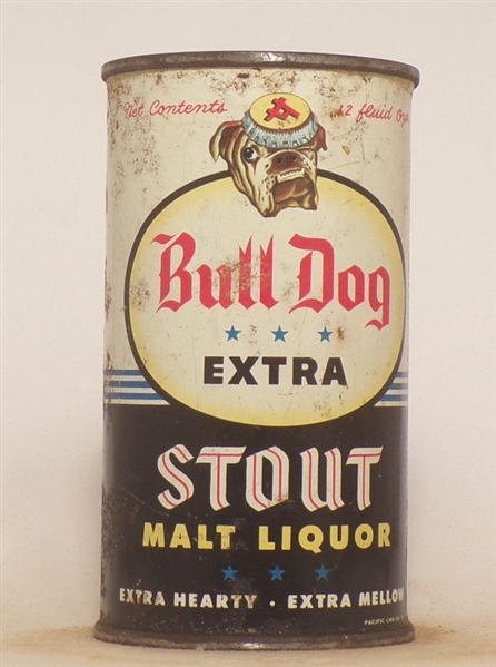 Bull Dog Stout Malt Liquor Flat Top #1