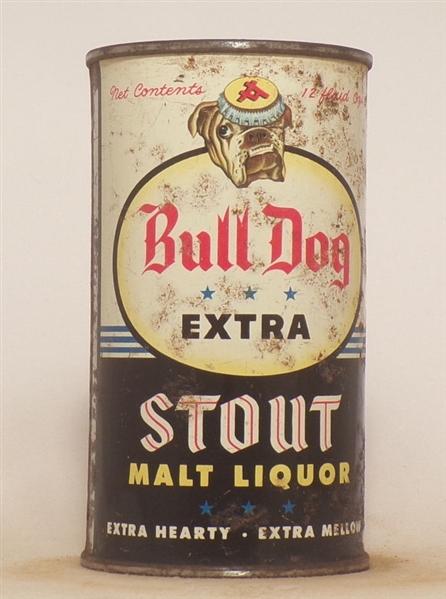 Bull Dog Stout Malt Liquor Flat Top #1