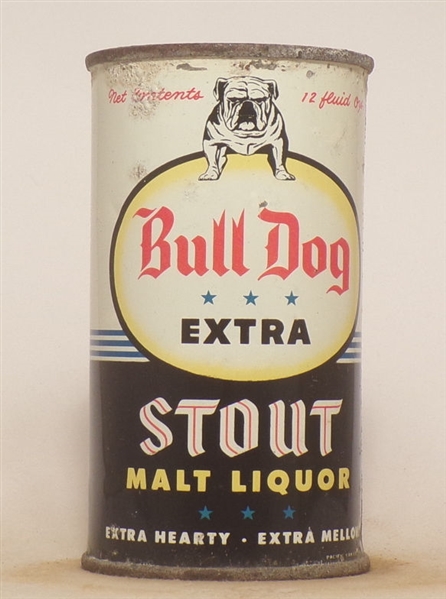 Bull Dog Stout Malt Liquor Flat Top #2