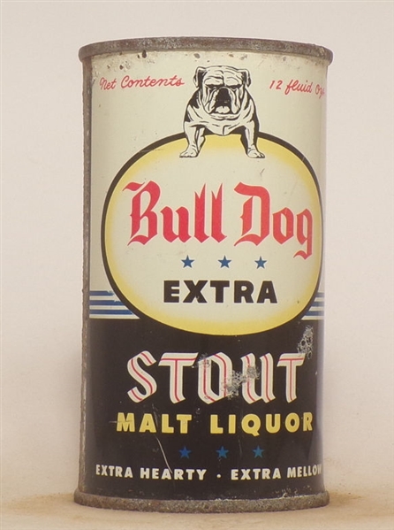 Bull Dog Stout Malt Liquor Flat Top #2