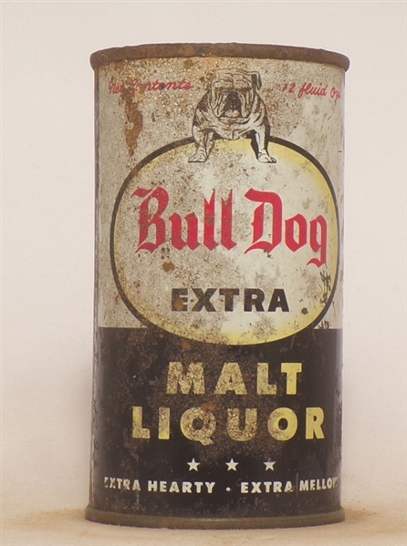 Bull Dog Malt Liquor Flat Top