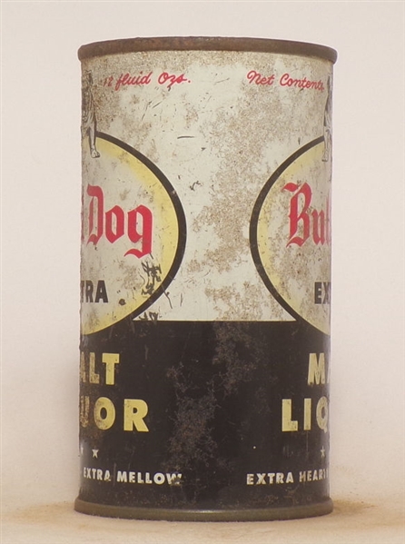 Bull Dog Malt Liquor Flat Top