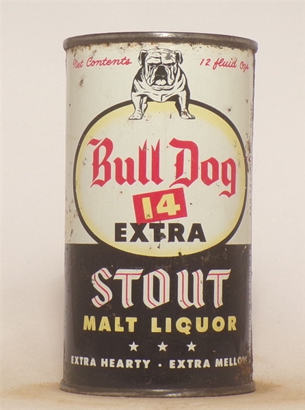 Bull Dog Stout Malt Liquor Flat Top #3