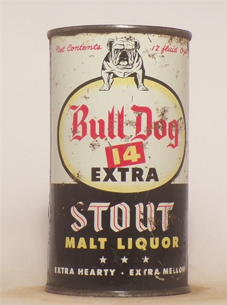 Bull Dog Stout Malt Liquor Flat Top #3