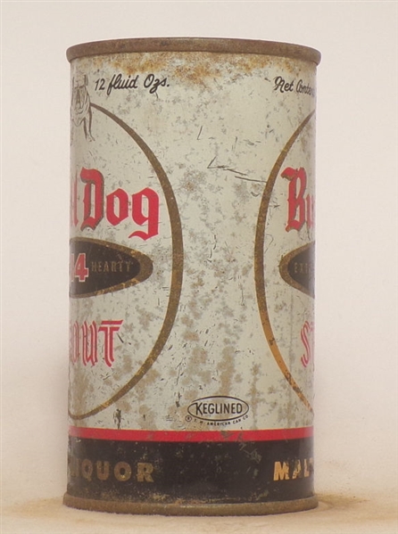 Bull Dog Stout Malt Liquor Flat Top #4